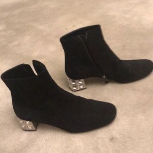 Gorgeous Miu Mui ankle boots. $850 retail